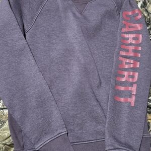 Carhartt Heathered Brown Sweatshirt